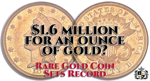 Rare Gold Coin Sets Record