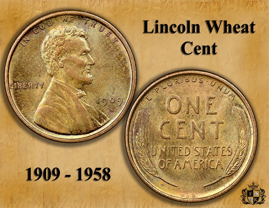 100 New Coins 1909 LINCOLN CENT Design 1 oz each Copper Bullion Wheat Penny 