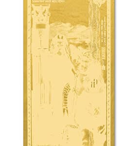 Alternative view of 10 Nevada Goldback 1/100 oz