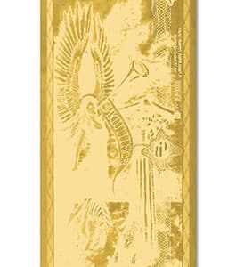 Alternative view of 25 Nevada Goldback 1/40 oz