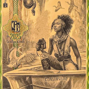 Alternative view of 25 Florida Goldback 1/40 oz