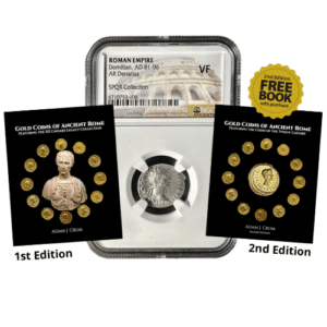 Rome Roman Empire Includes Flavian Dynasty Denarius GOLD COINS OF ANCIENT ROME 1ST + 2ND EDITION NGC