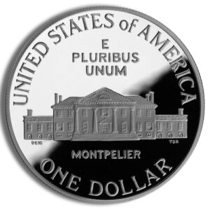 Alternative view of 1993 S Bill of Rights, Madison Silver Commem Proof