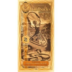 2 Idaho Goldback 1/500 oz