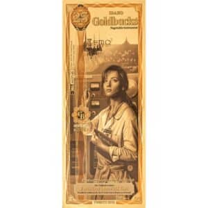 25 Idaho Goldback 1/40 oz