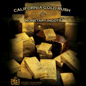California Gold Rush Monetary Ingots Booklet