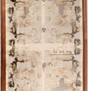 LOT #5017 - SSCA AUCTION II - NEW YORK NEWS, STEAMER EDITION - FRAMED