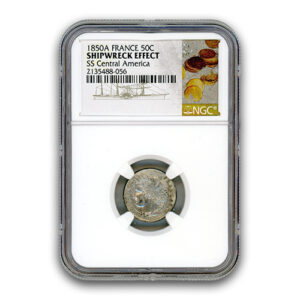 1850 A 50 CENT FRANCE NGC-SSCA-2 SWE