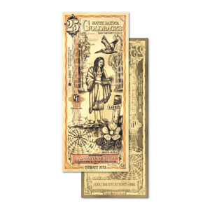25 South Dakota Goldback Note 1/40 oz