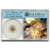 1857 SS CENTRAL AMERICA GOLD DUST SSCA 49er Gold Rush Gold Package Global
