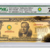 1934 Smithsonian $100,000 24K Pure Gold Commemorative Note PMG 70
