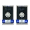 1883+1884 CC $1 Morgan SILVER DOLLAR 2 COIN SET NGC-GSA MS64