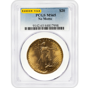 $20 Saint Gaudens Double Eagle P/N MS65 (Common Date)