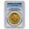 1875 CC $20 GOLD TYPE II LIBERTY PCGS MS61
