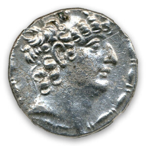 Alternative view of GREEK Philip I Seleucid 95-75BC Tetradrachm - Comments NGC CH AU 3 3