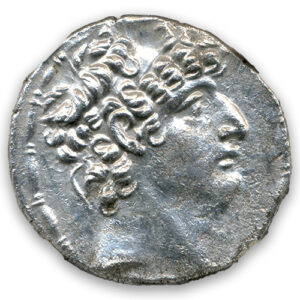 Alternative view of GREEK Philip I Seleucid 95-75BC Tetradrachm NGC CH AU 4 2