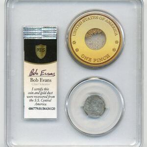 Alternative view of 1821 10C LG DATE BUST DIME PCGS-SSCA-2 PO1