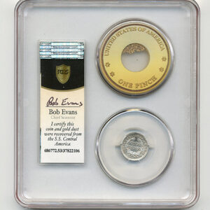 Alternative view of 1850 10C Seated Liberty Dime SSCA-2 AU53