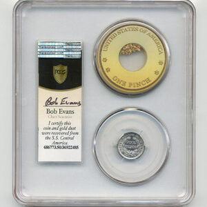 Alternative view of 1852 10C Seated Liberty SSCA-2 AU50