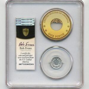 Alternative view of 1852 10C Seated Liberty Dime SSCA-2 AU53