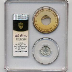 Alternative view of 1853 10C SEATED LIBERTY - ARROWS PCGS-SSCA-2 AU58