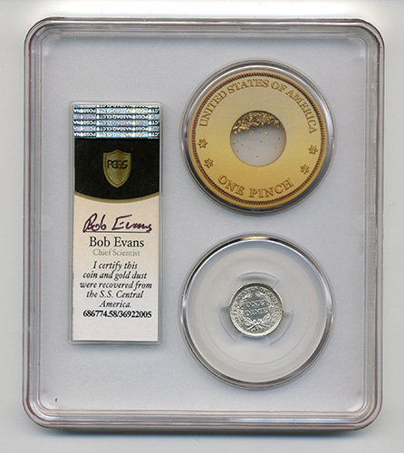 1853 10C SEATED LIBERTY - ARROWS PCGS-SSCA-2 AU58 - Image 2