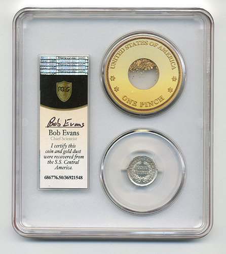 1854 10C SEATED LIBERTY - ARROWS PCGS-SSCA-2 AU50 - Image 2
