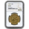 1859 S $20 GOLD TYPE I LIBERTY NGC AU55