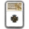 Roman Imperatorial Julius Caesar d.44 BC AR Denarius NGC XF 5 4