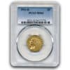 1911 D $5 INDIAN PCGS MS62