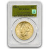1856 S $20 GOLD TYPE I LIBERTY PCGS-SSCA-1 MS65