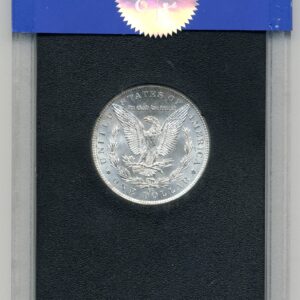 Alternative view of 1891 CC $1 Morgan Dollar 'VAM-3' NGC-GSA MS61